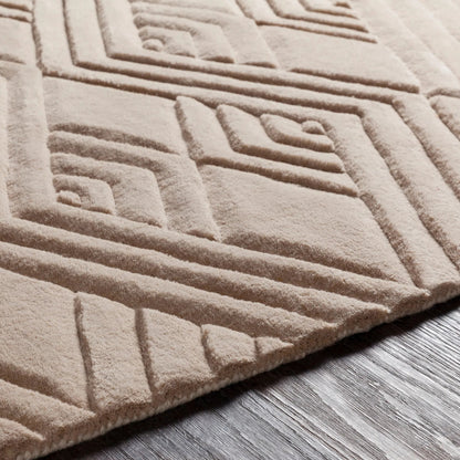 Etching Rug - 21611 by Surya. Made from 100% wool in a unique style.