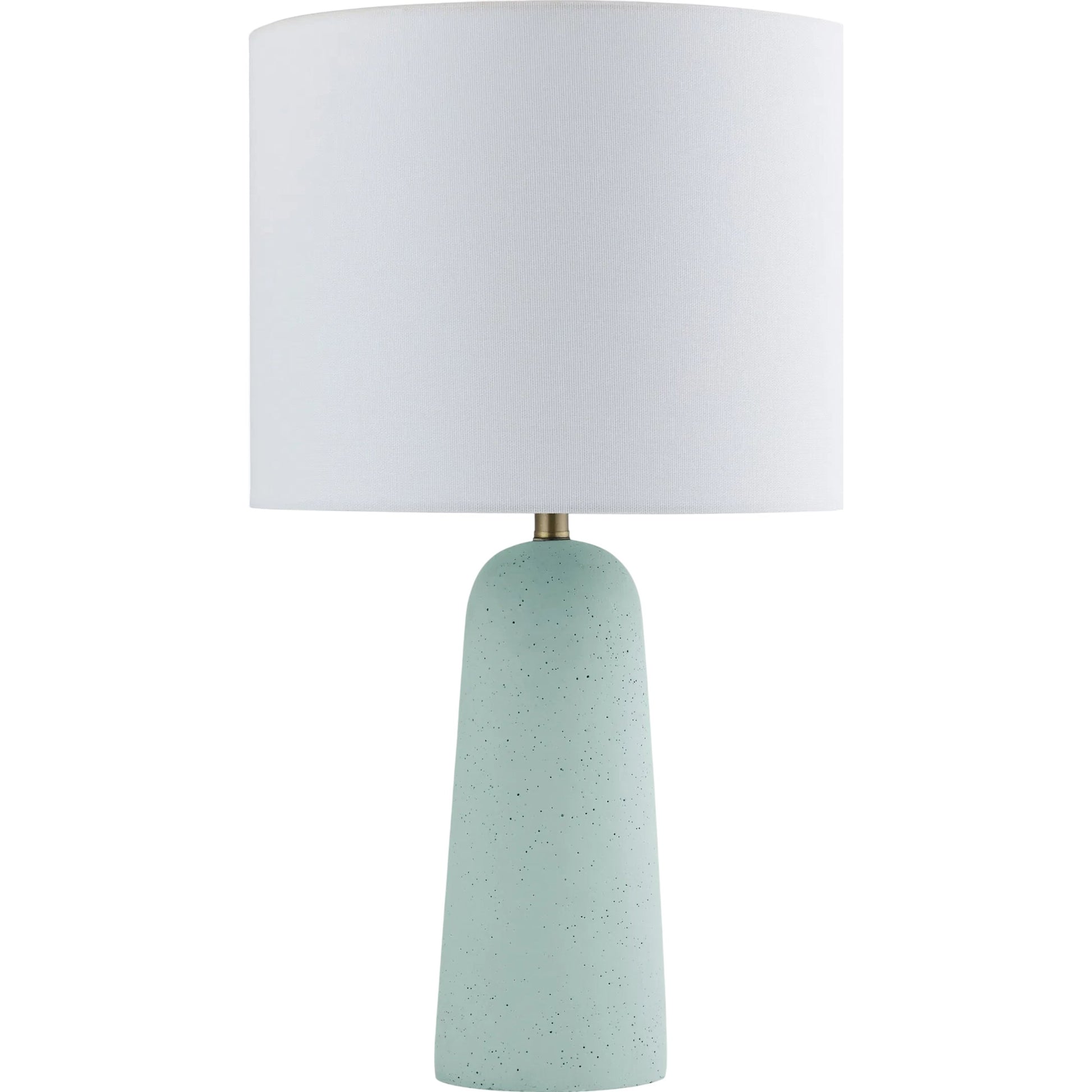 Etalle Accent Table Lamp by Livabliss in hand painted. Made from concrete, linen, polyester, iron in a modern style.