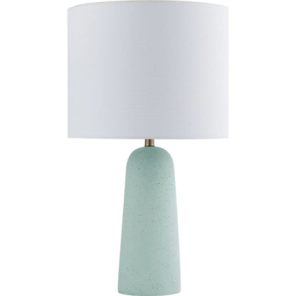 Etalle Accent Table Lamp by Livabliss in hand painted. Made from concrete, linen, polyester, iron in a modern style.