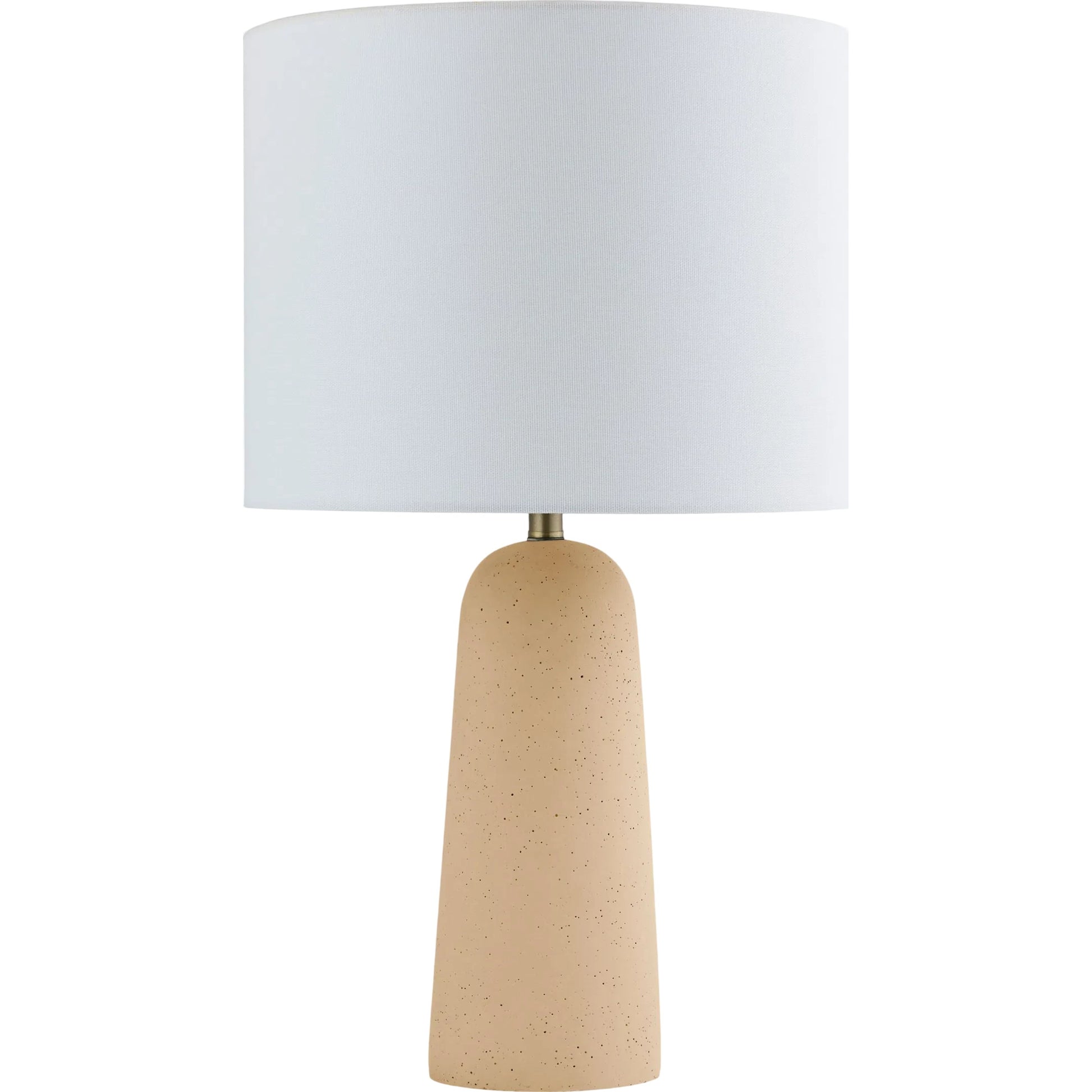 Etalle Accent Table Lamp by Livabliss in hand painted. Made from concrete, linen, polyester, iron in a modern style.