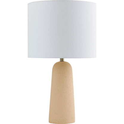 Etalle Accent Table Lamp by Livabliss in hand painted. Made from concrete, linen, polyester, iron in a modern style.