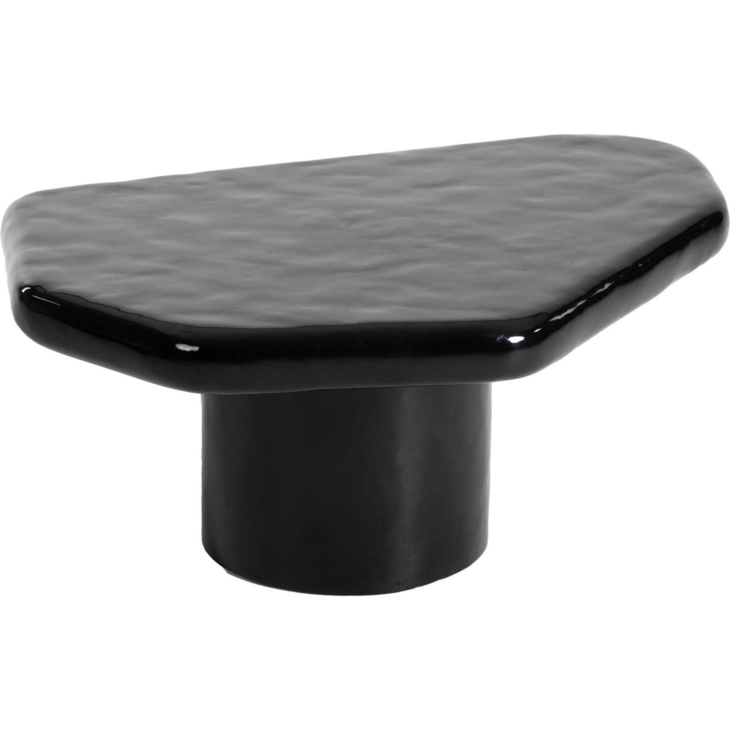 002 SI-2325028 | Additional Silo | Eternal Black Coffee Table by LH Imports in black and gloss. Made from concrete in a modern style.