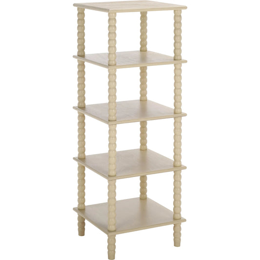 Cabarrus 5 Tier Shelving Unit by HedgeApple Essentials. Made from pine wood, mdf in a unique style.