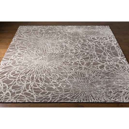 Etienne Rug - 15299 by Surya. Made from 55% wool, 35% bamboo silk, 10% cotton in a unique style.