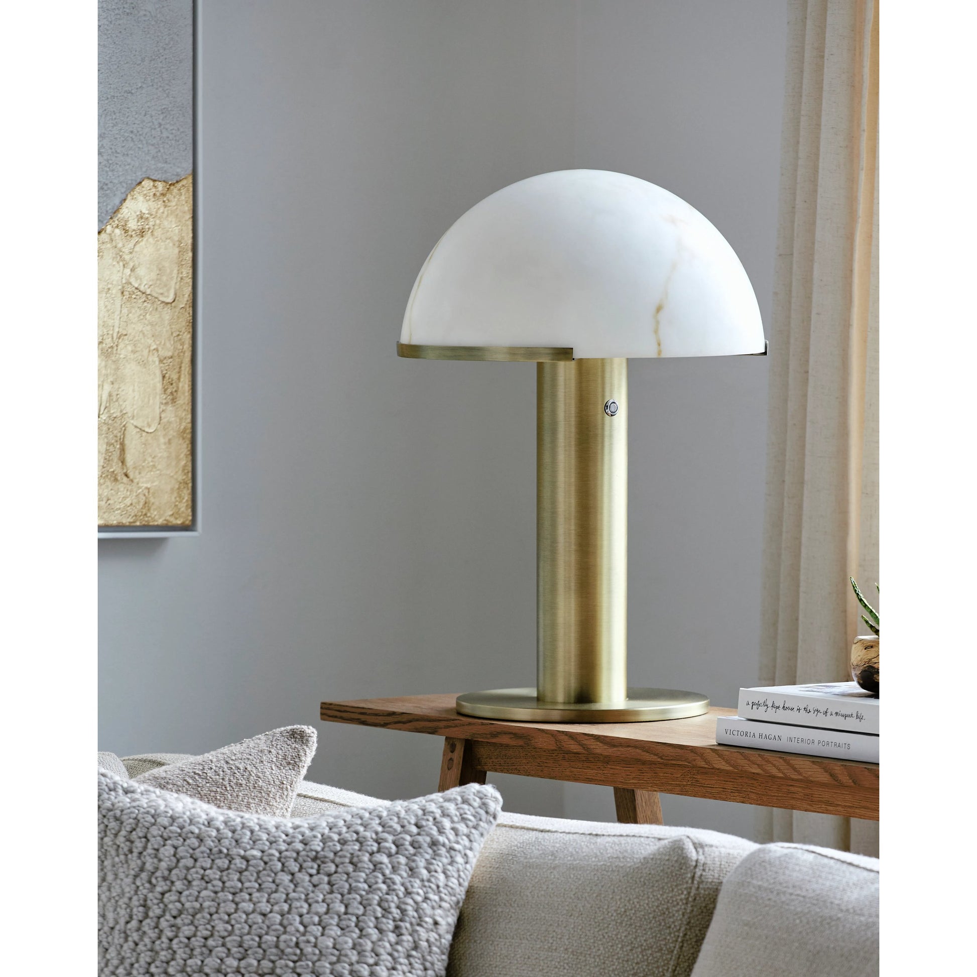 Etoile Accent Table Lamp - 524523 by Surya in platedplated. Made from iron in a modern style.