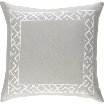 Ethiopia Pillow - 27139 by Surya. Made from 55% linen, 45% cotton in a modern style.