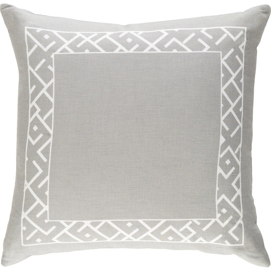 Ethiopia Pillow - 27139 by Surya. Made from 55% linen, 45% cotton in a modern style.