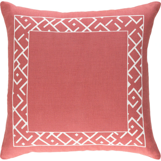Ethiopia Pillow - 27139 by Surya. Made from 55% linen, 45% cotton in a modern style.