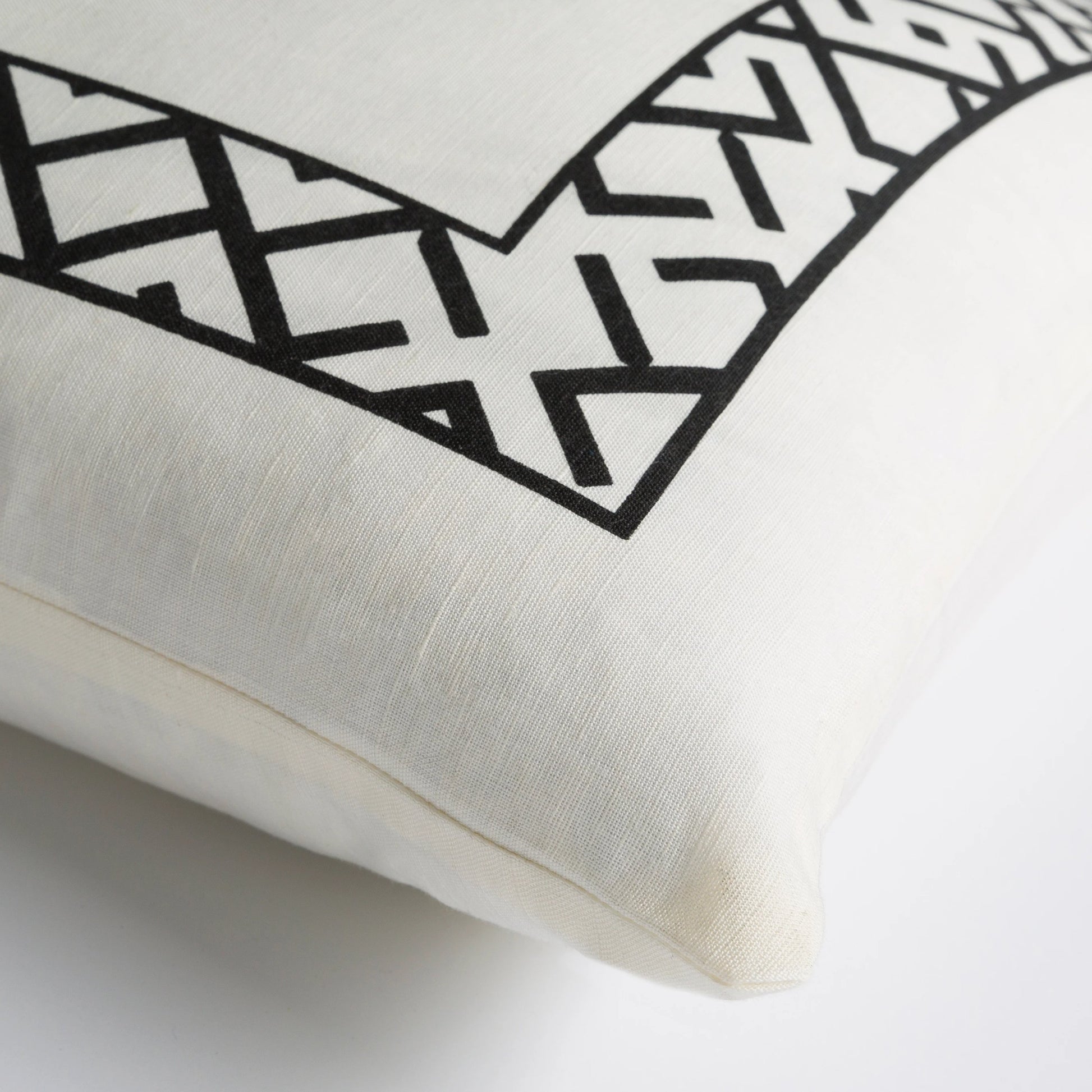 Ethiopia Pillow - 27139 by Surya. Made from 55% linen, 45% cotton in a modern style.