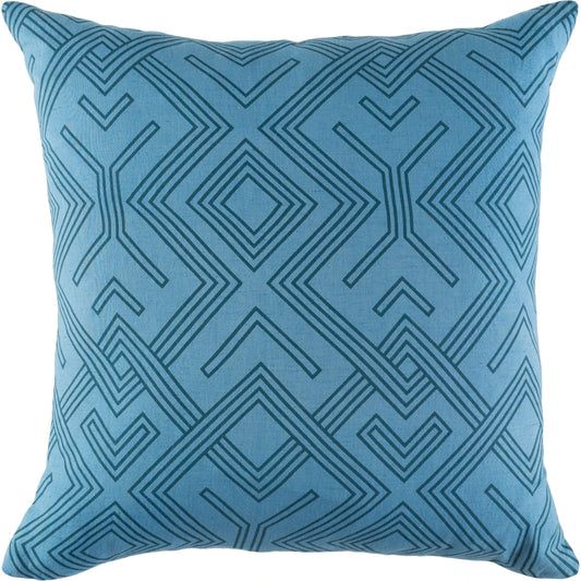 Ethiopia Pillow - 24763 by Surya. Made from 55% linen, 45% cotton in a modern style.