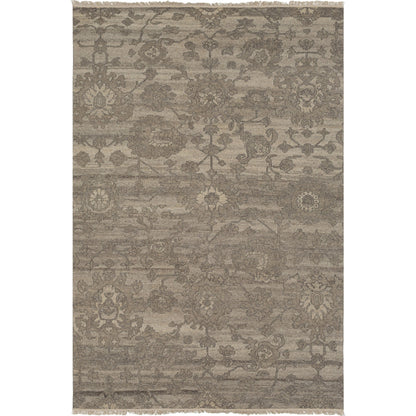 Ethereal Rug - 21613 by Surya in beige, medium brown, charcoal. Made from 100% undyed wool in a unique style.