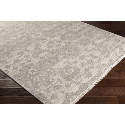 Ethereal Rug - 21613 by Surya in beige, medium brown, charcoal. Made from 100% undyed wool in a unique style.