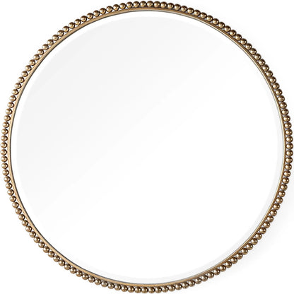 Eres Mirror by Zentique in antique gold. Made from iron, mirror, mdf in a unique style.