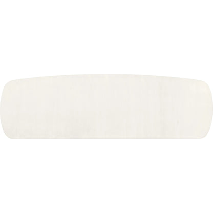 Melange Bar None Credenza by Hooker Furniture in white, maple veneers. Made from figured maple veneers, fabric, 82% polyester, 13% acrylic, 5% linen in a transitional style.