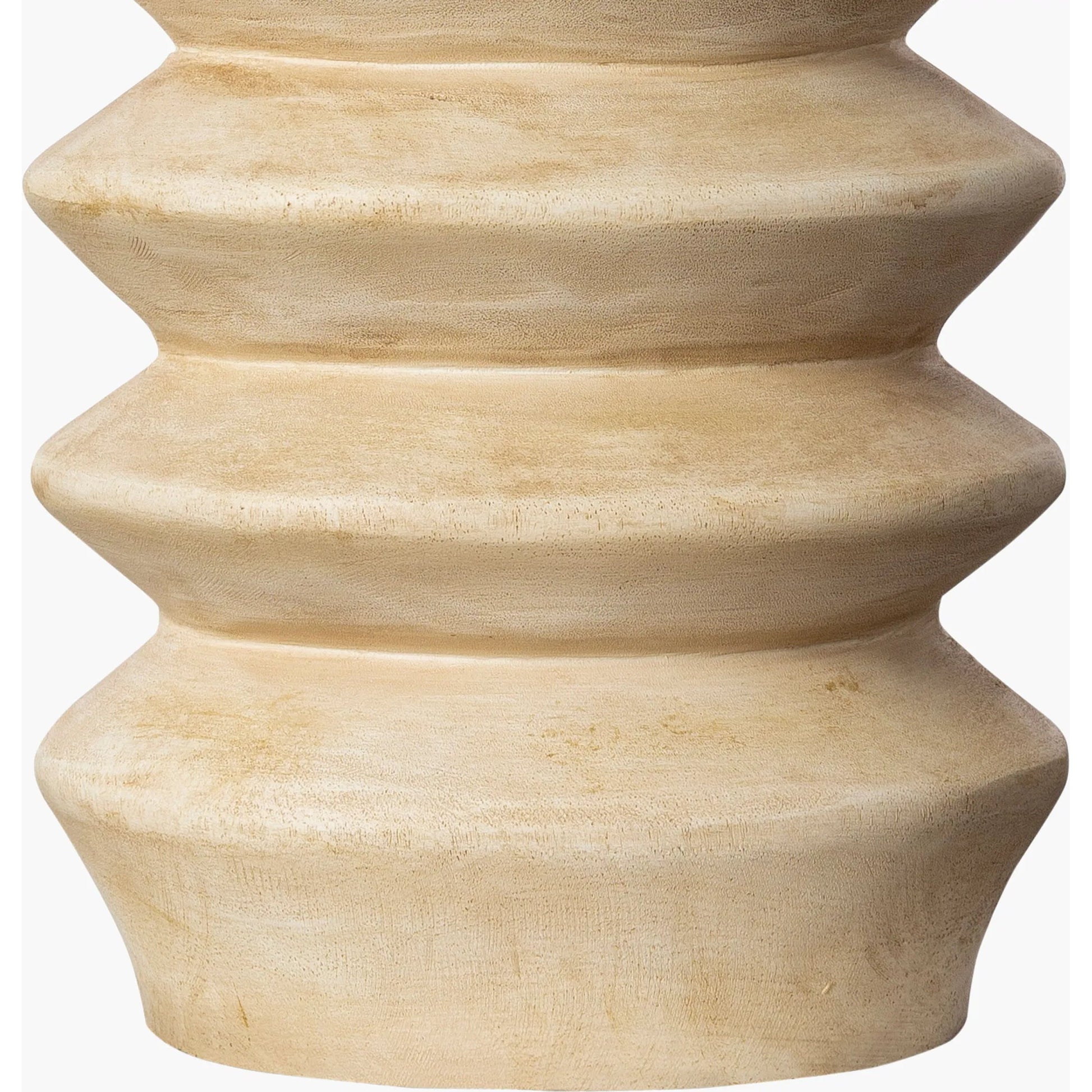 Arrietty Table Lamp - 492715 by Livabliss in cream. Made from body: resin, shade (outside): linen, shade (inside): polyester, finial: plastic in a modern style.
