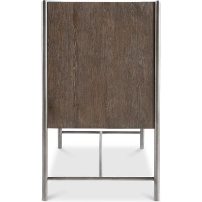 Outline Leg Buffet by Bernhardt in cassel. Made from wood, metal in a transitional style.