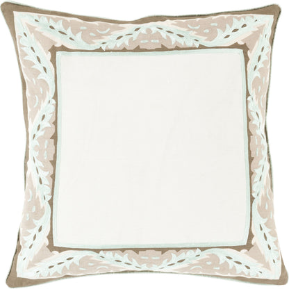 Eugene Pillow - 13446 by Surya. Made from 100% linen in a traditional style.