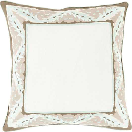 Eugene Pillow - 13446 by Surya. Made from 100% linen in a traditional style.