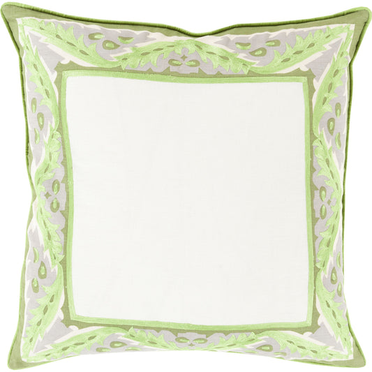 Eugene Pillow - 13446 by Surya. Made from 100% linen in a traditional style.