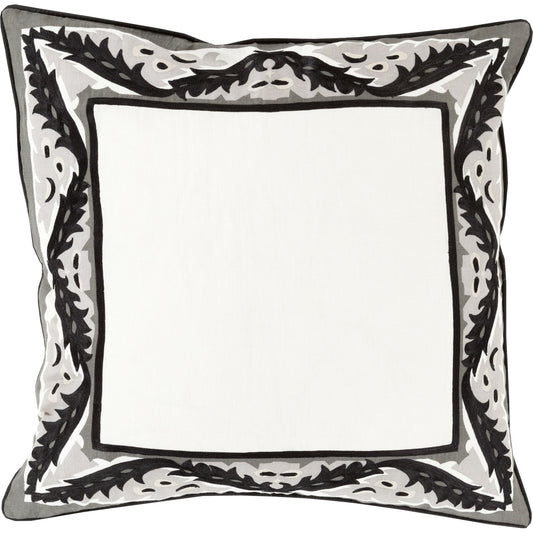 Eugene Pillow - 13446 by Surya. Made from 100% linen in a traditional style.