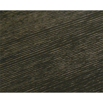 Cordes Chest by John-Richard in ash, black, gold. Made from metal in a transitional style.