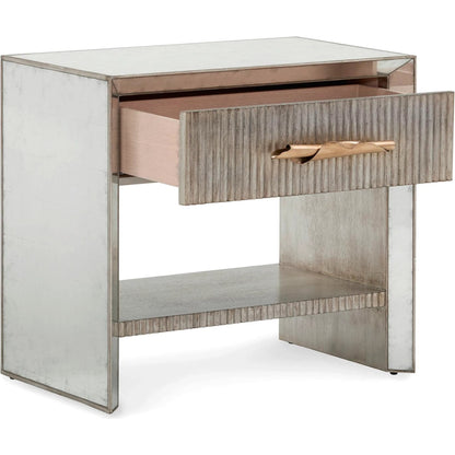 Moon Shadow Nightstand by John-Richard. Made from unique in a modern style.