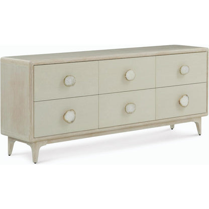 Alba Six-Drawer Dresser by John-Richard. Made from unique in a modern style.