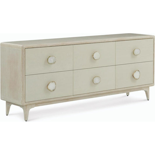 Alba Six-Drawer Dresser by John-Richard. Made from unique in a modern style.