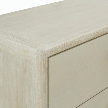 Alba Two-Drawer Nightstand by John-Richard. Made from oak wood in a modern style.