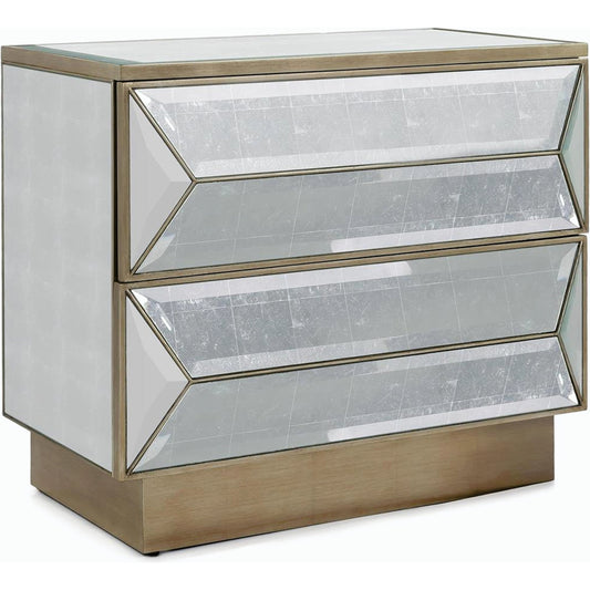 Catarina Two-Drawer Nightstand by John-Richard. Made from unique in a modern style.