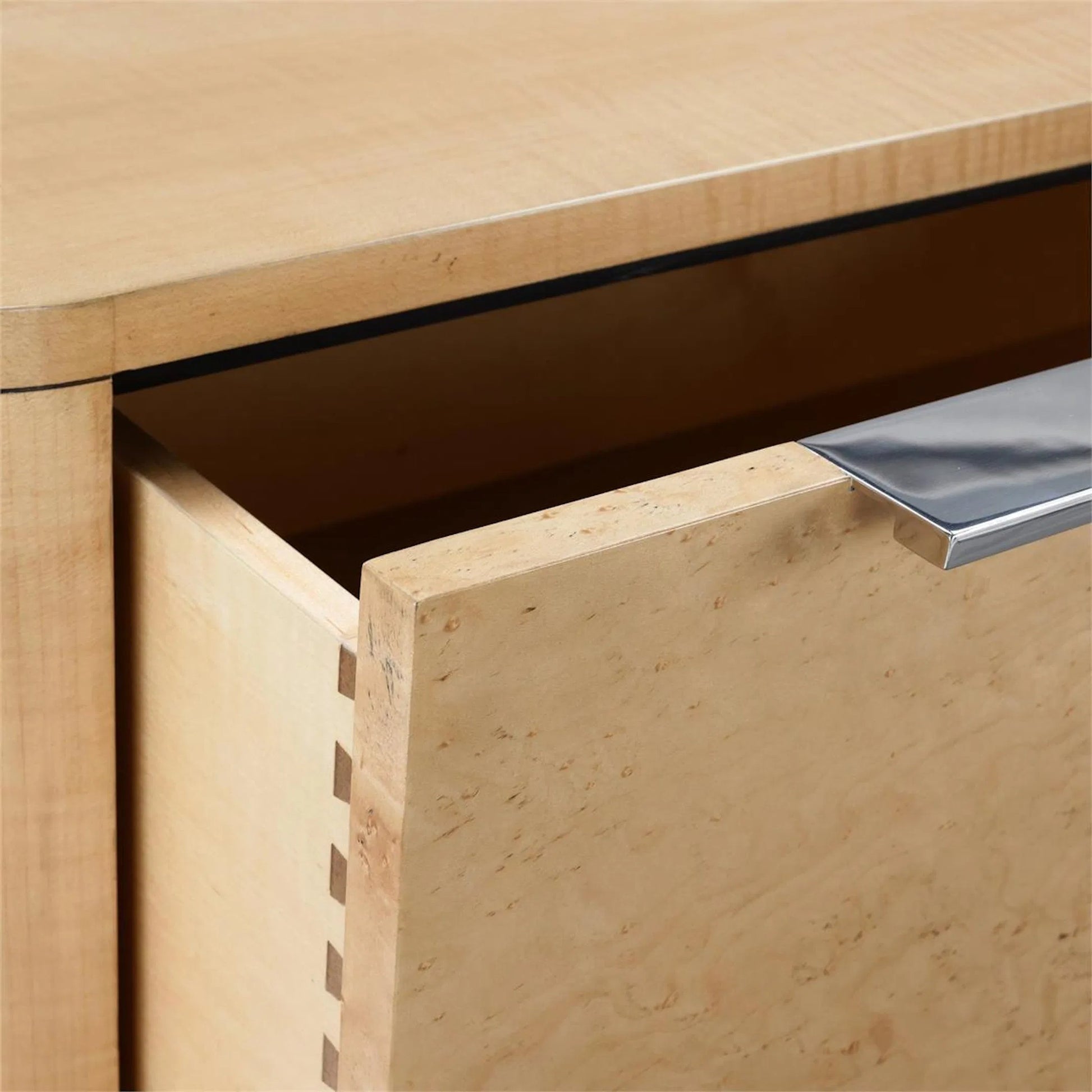 Doncaster Two-Drawer Chest by John-Richard in black. Made from unique in a unique style.