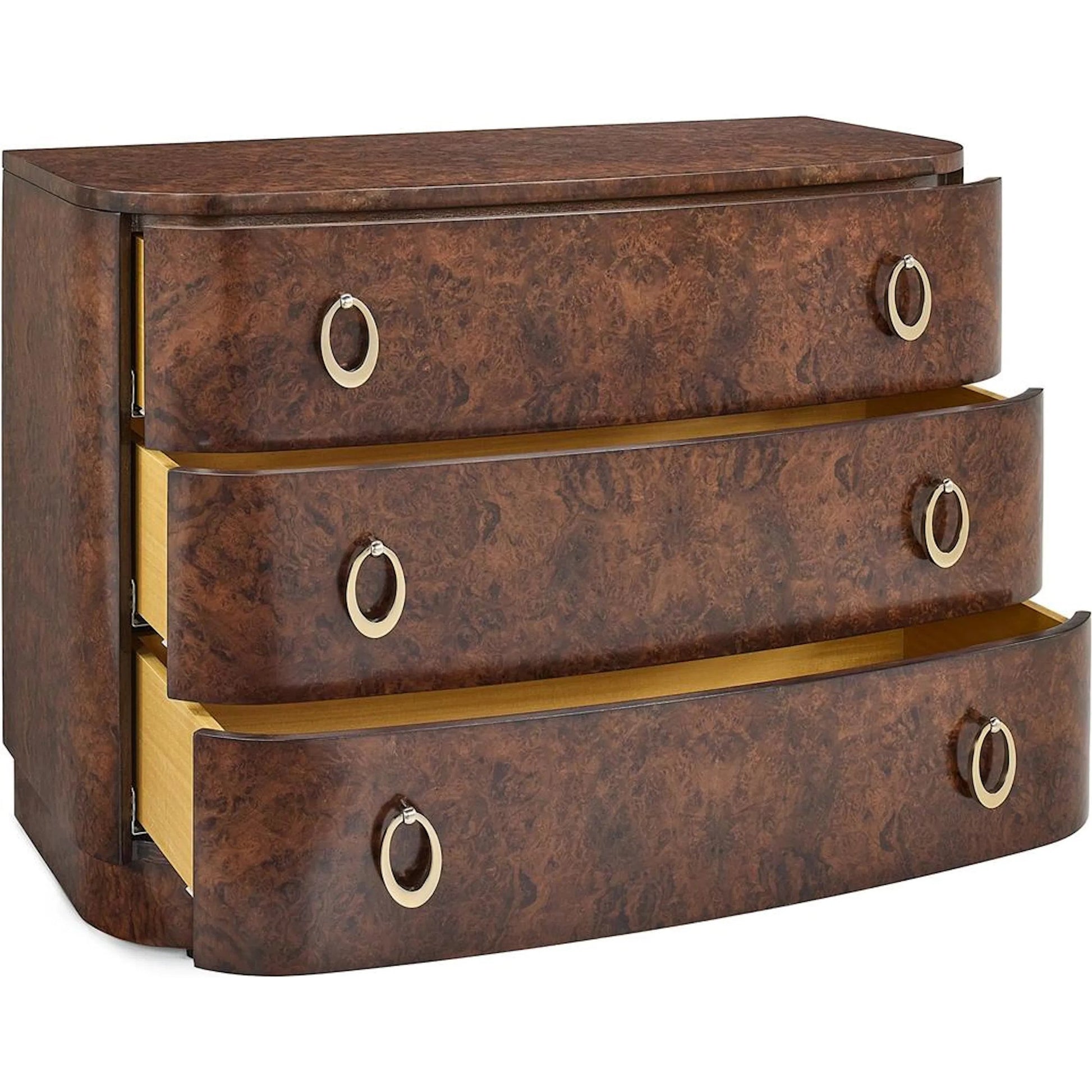 Bennett Three-Drawer Chest by John-Richard. Made from unique in a unique style.
