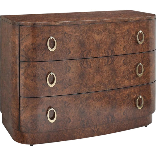 Bennett Three-Drawer Chest by John-Richard. Made from unique in a unique style.