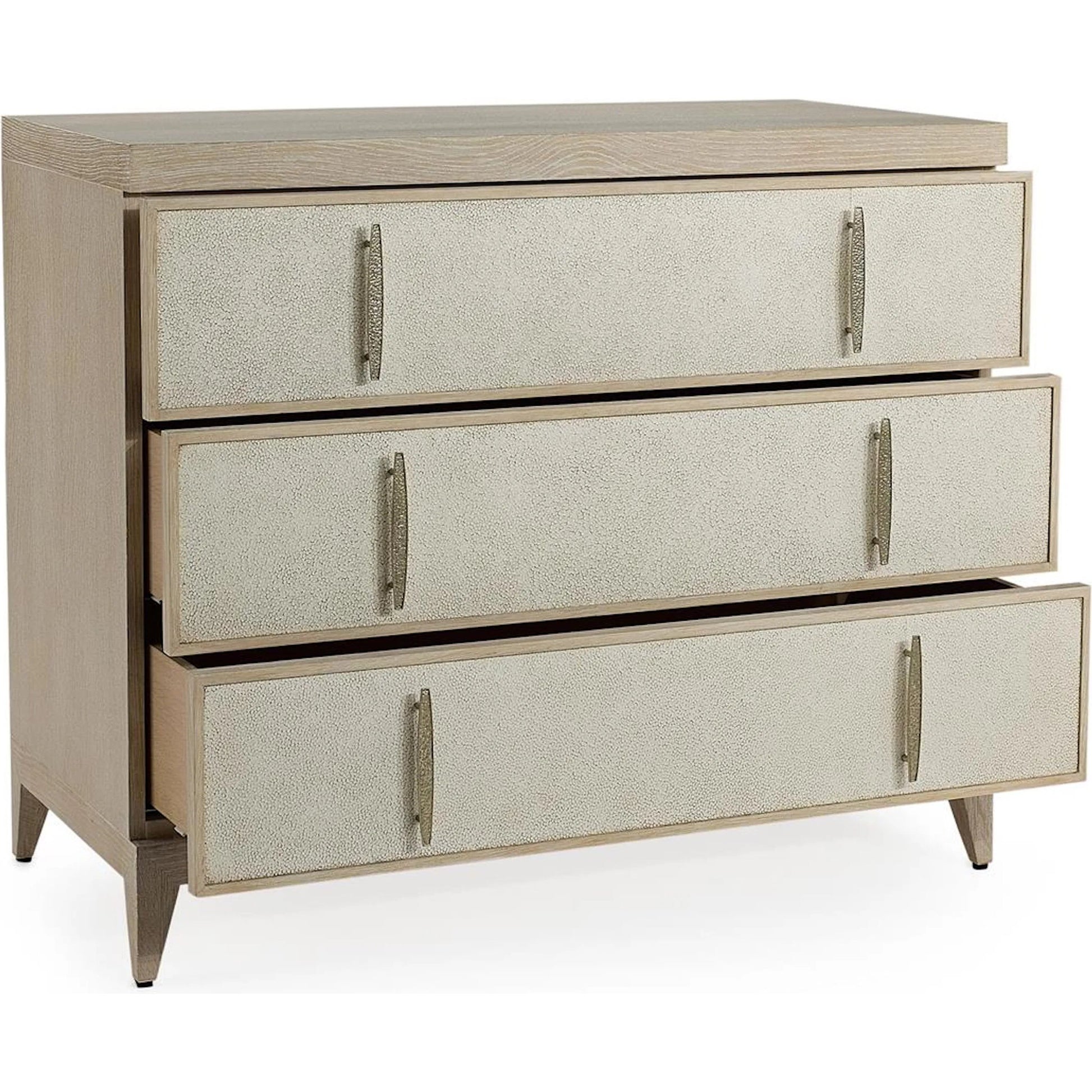 Orion Three-Drawer Chest by John-Richard. Made from unique in a unique style.