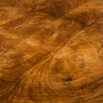 Curved Walnut Desk by John-Richard in walnut. Made from unique in a modern style.