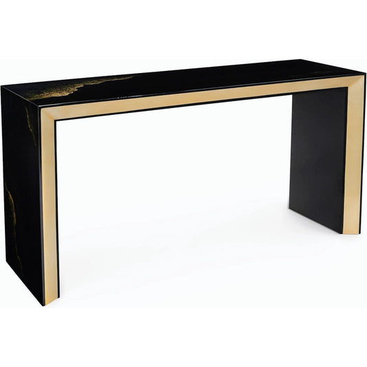 Golden Tide Console Table by John-Richard. Made from unique in a modern style.