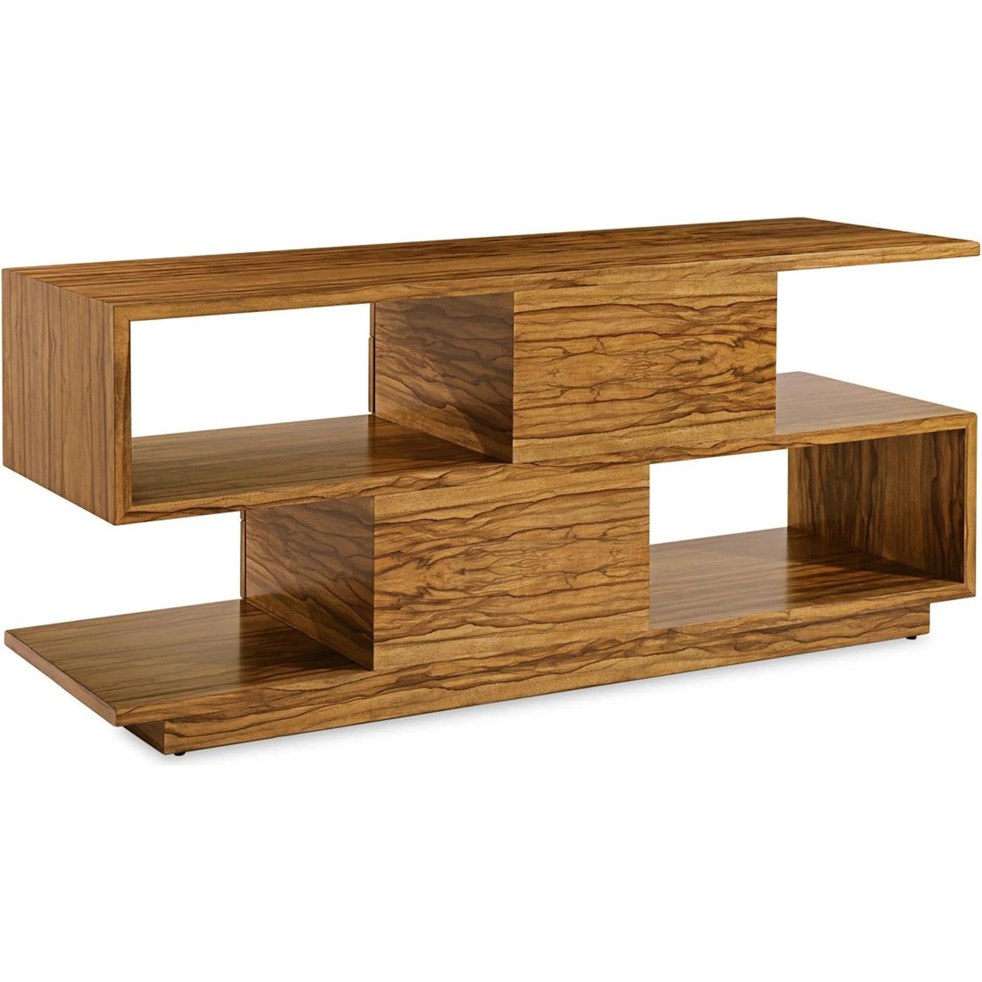 Vantage Console Table by John-Richard in natural paldao. Made from unique in a traditional style.