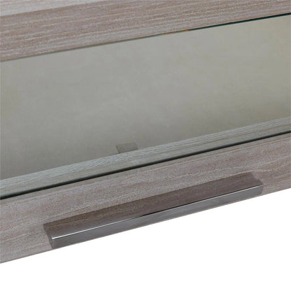 Galicia Two-Drawer Lighted Console Table by John-Richard in ivory. Made from unique in a unique style.