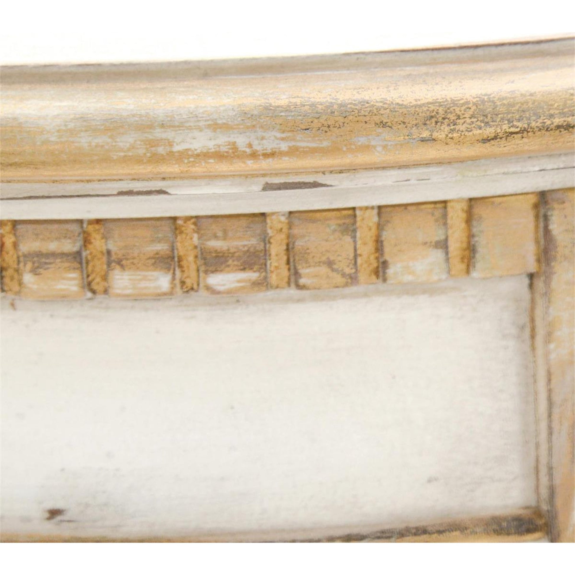 Chambolle Side Table by John-Richard in gold. Made from unique in a traditional style.