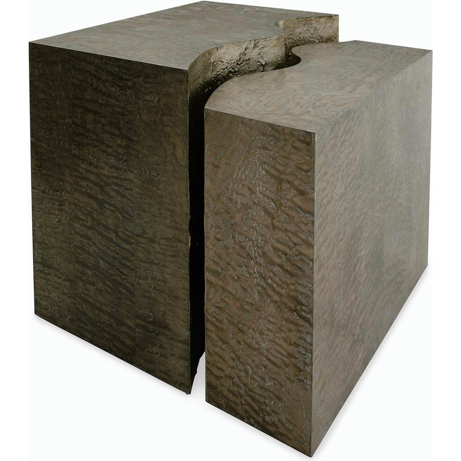 Calaveras Two-Piece End Table by John-Richard. Made from unique in a modern style.