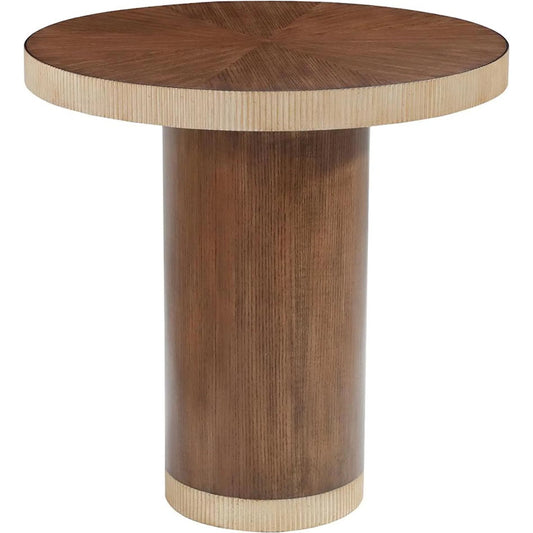 Bari Side Table by John-Richard in natural, valyrian gold and monopoli. Made from ash wood in a unique style.