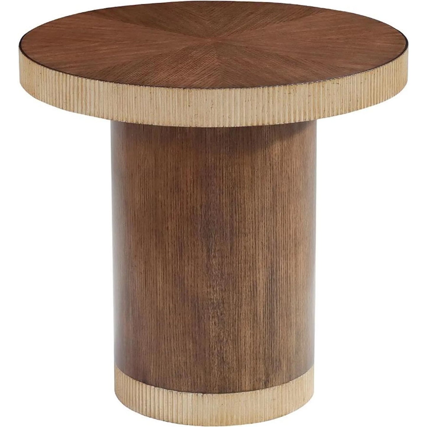 001 SI-2372965 | Primary Silo | Bari Martini Table by John-Richard in natural, valyrian gold and monopoli. Made from ash wood in a transitional style.
