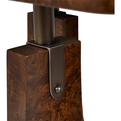 Parabola Side Table by John-Richard. Made from unique in a unique style.