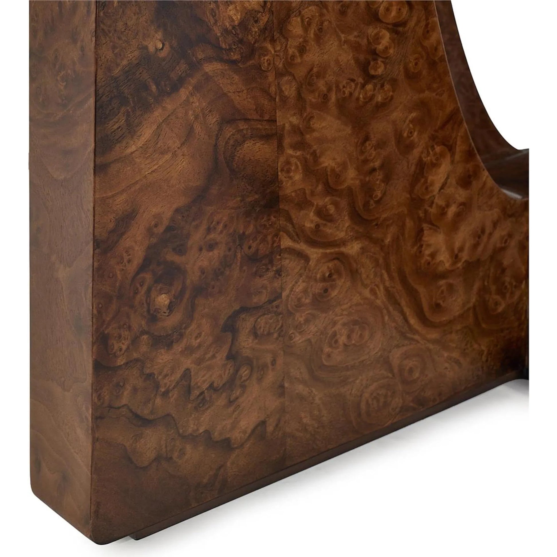 Parabola Side Table by John-Richard. Made from unique in a unique style.
