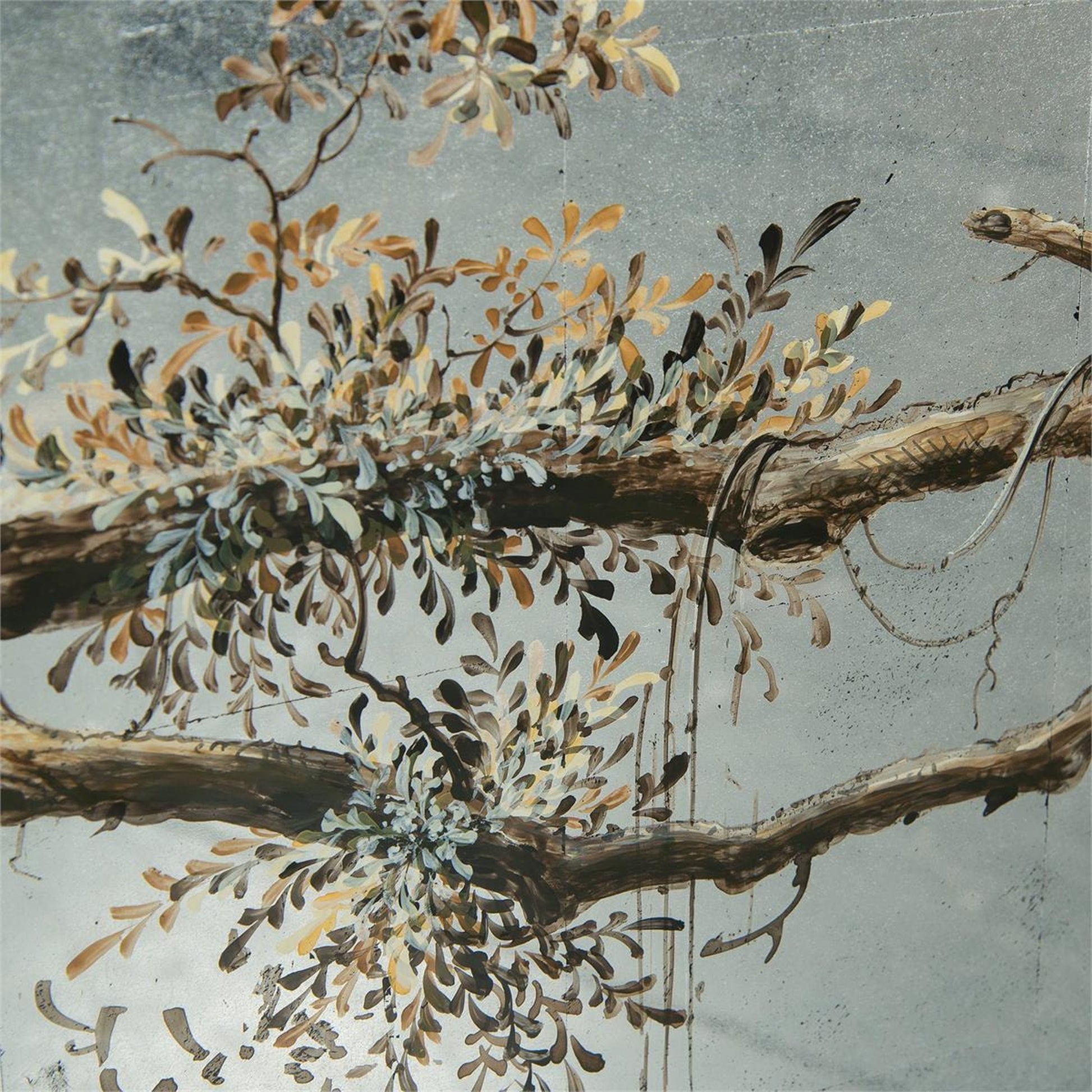 Falling Branch Credenza by John-Richard in natural. Made from steel in a eclectic & global style.
