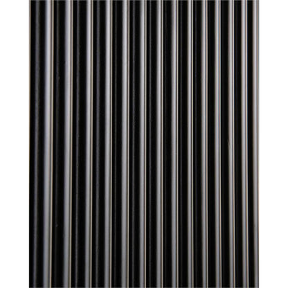 Black Satin Cabinet by John-Richard in black, brass, gold, stainless steel. Made from brass, steel in a transitional style.