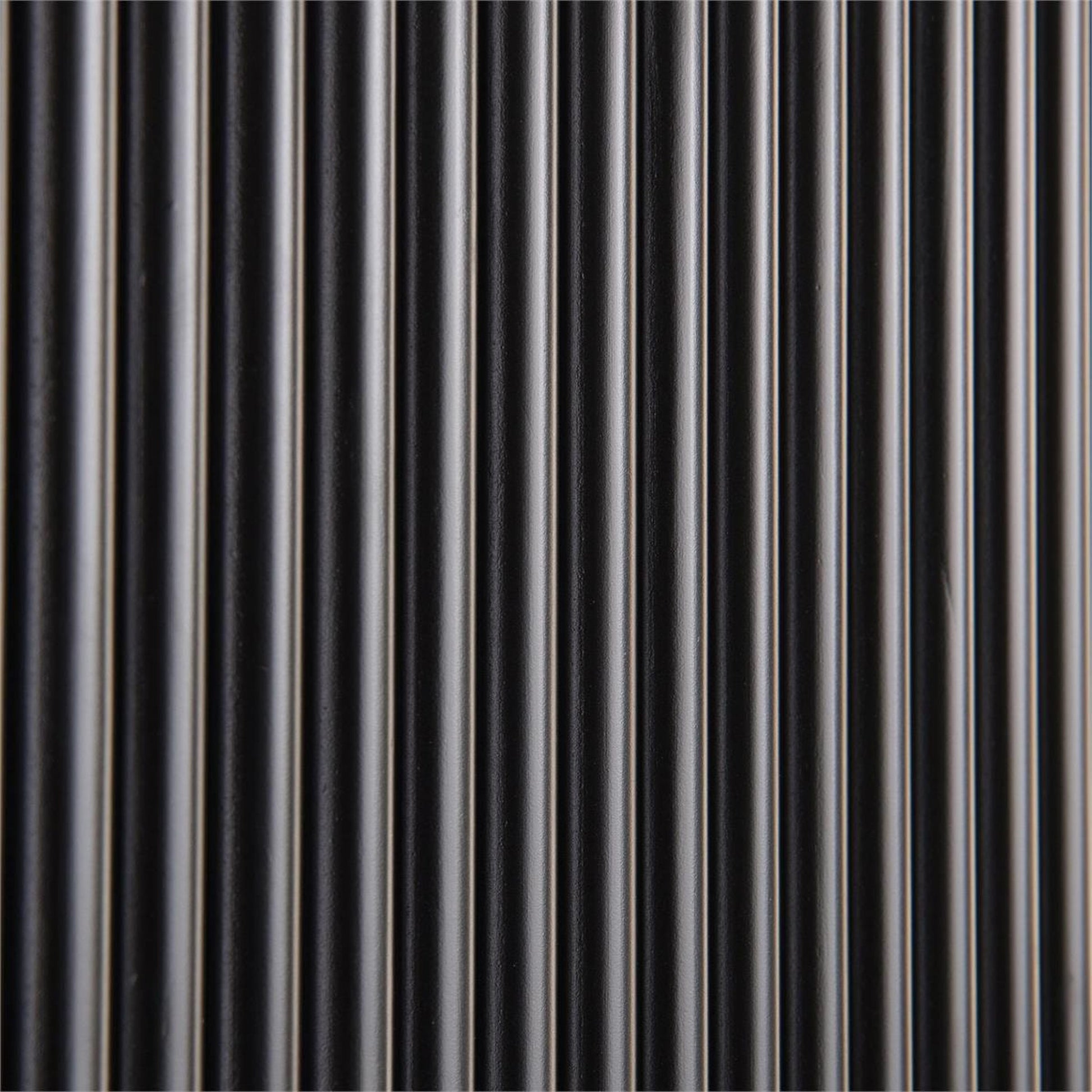 Black Satin Cabinet by John-Richard in black, brass, gold, stainless steel. Made from brass, steel in a transitional style.