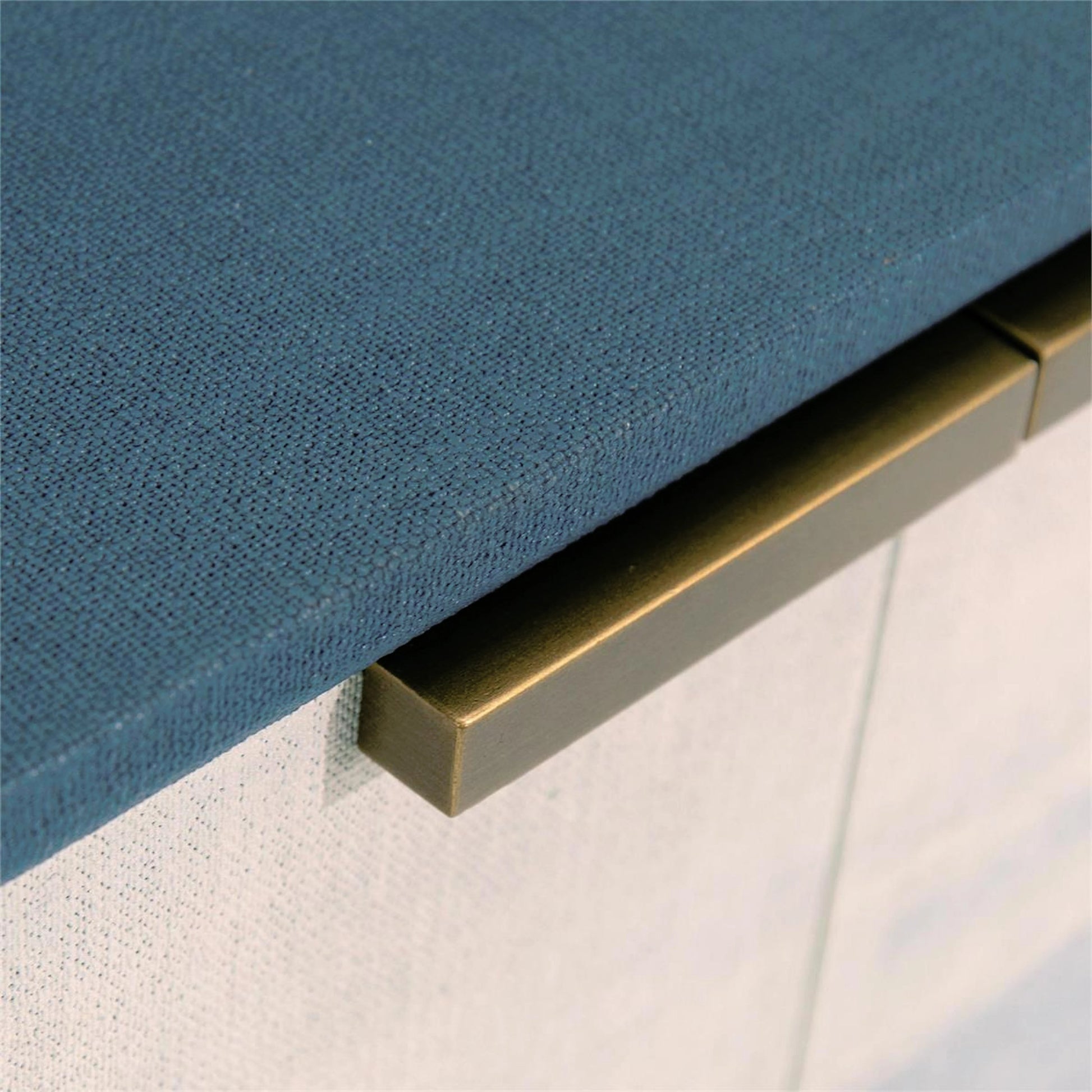 Skyscape Sideboard by John-Richard in brass, indigo. Made from brass, steel in a eclectic & global style.
