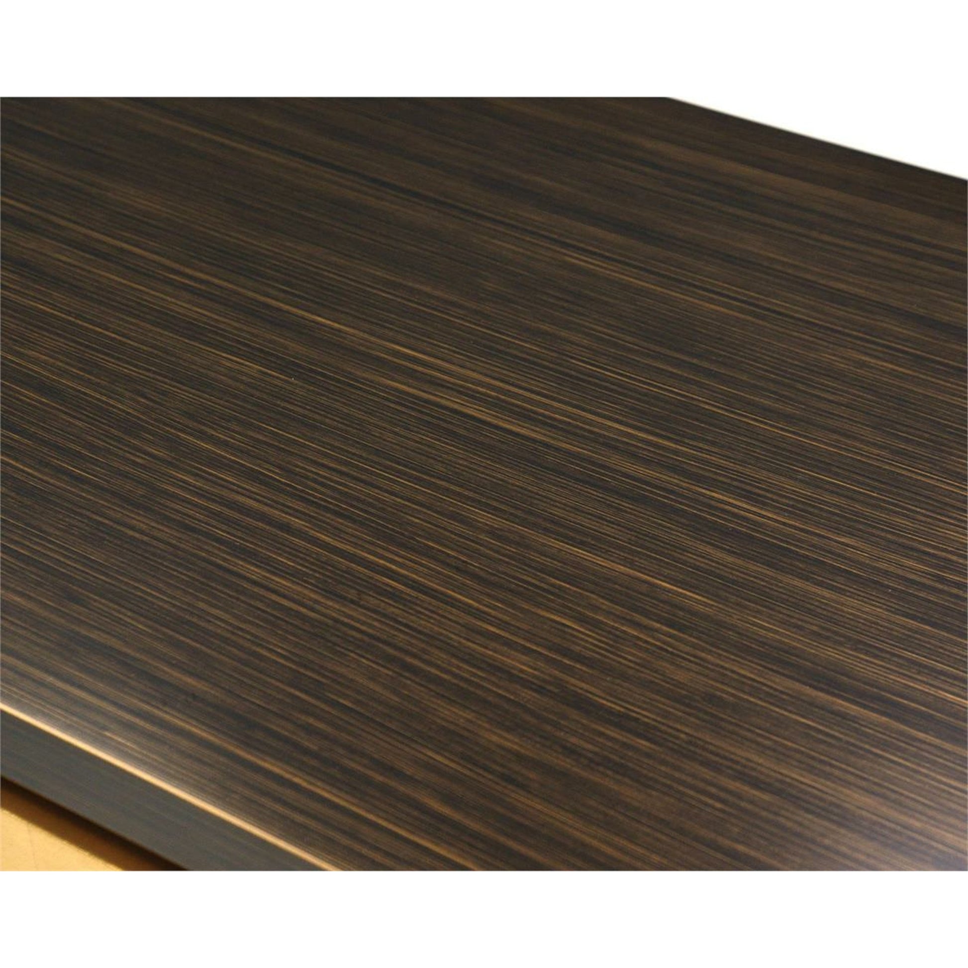 Rimini Sideboard by John-Richard in black. Made from steel in a transitional style.