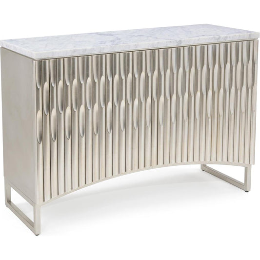 Bourdon Chest by John-Richard in silver. Made from unique in a modern style.